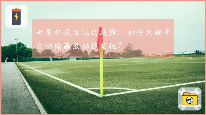 世界杯投注站的选择：如何判断平台的输赢波动稳定性？
