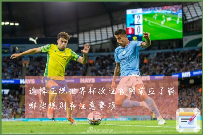 选择正规世界杯投注官网前应了解哪些规则和注意事项