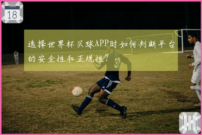 选择世界杯买球APP时如何判断平台的安全性和正规性？